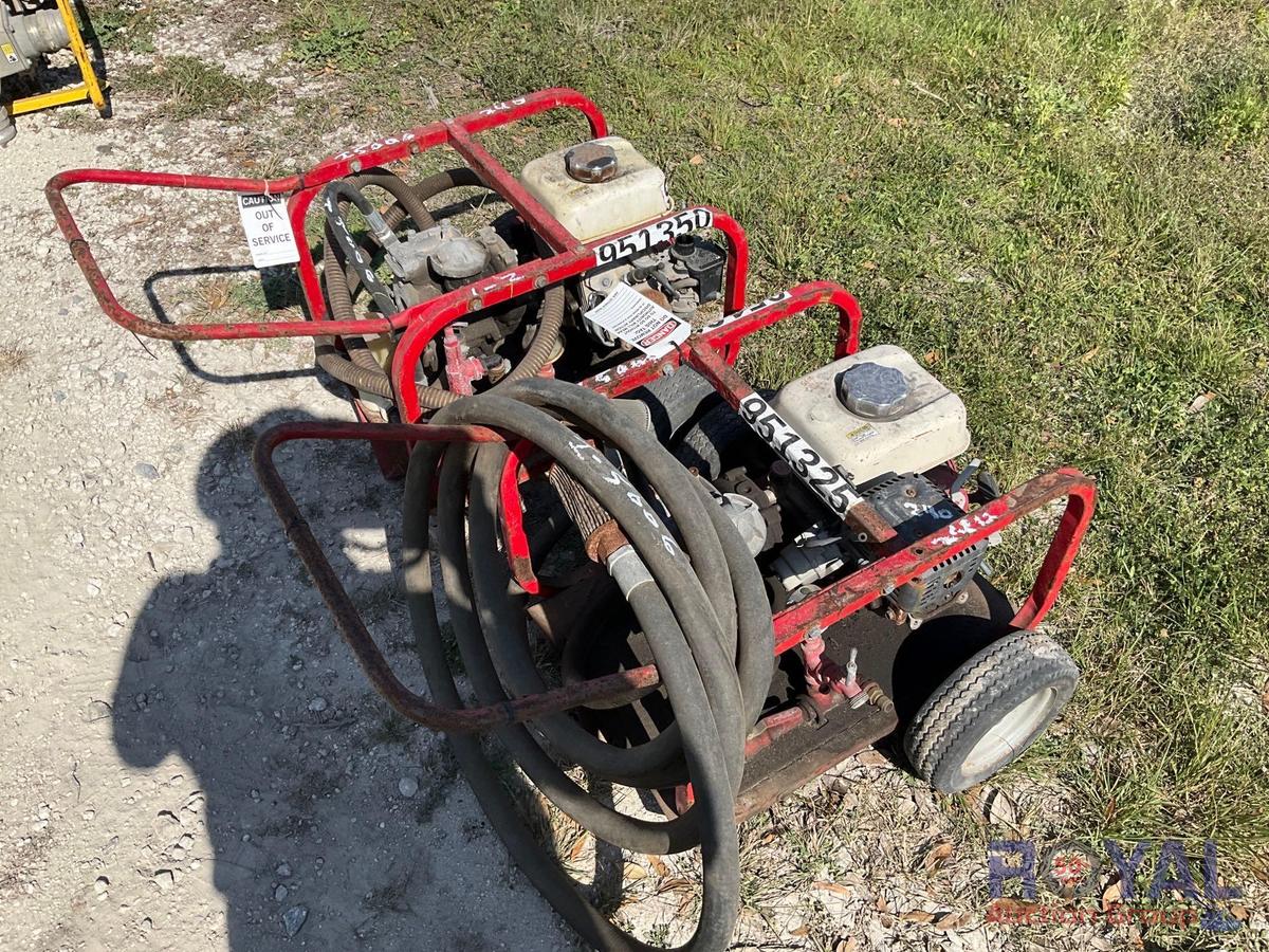 2 Hydrostatic Test Pumps