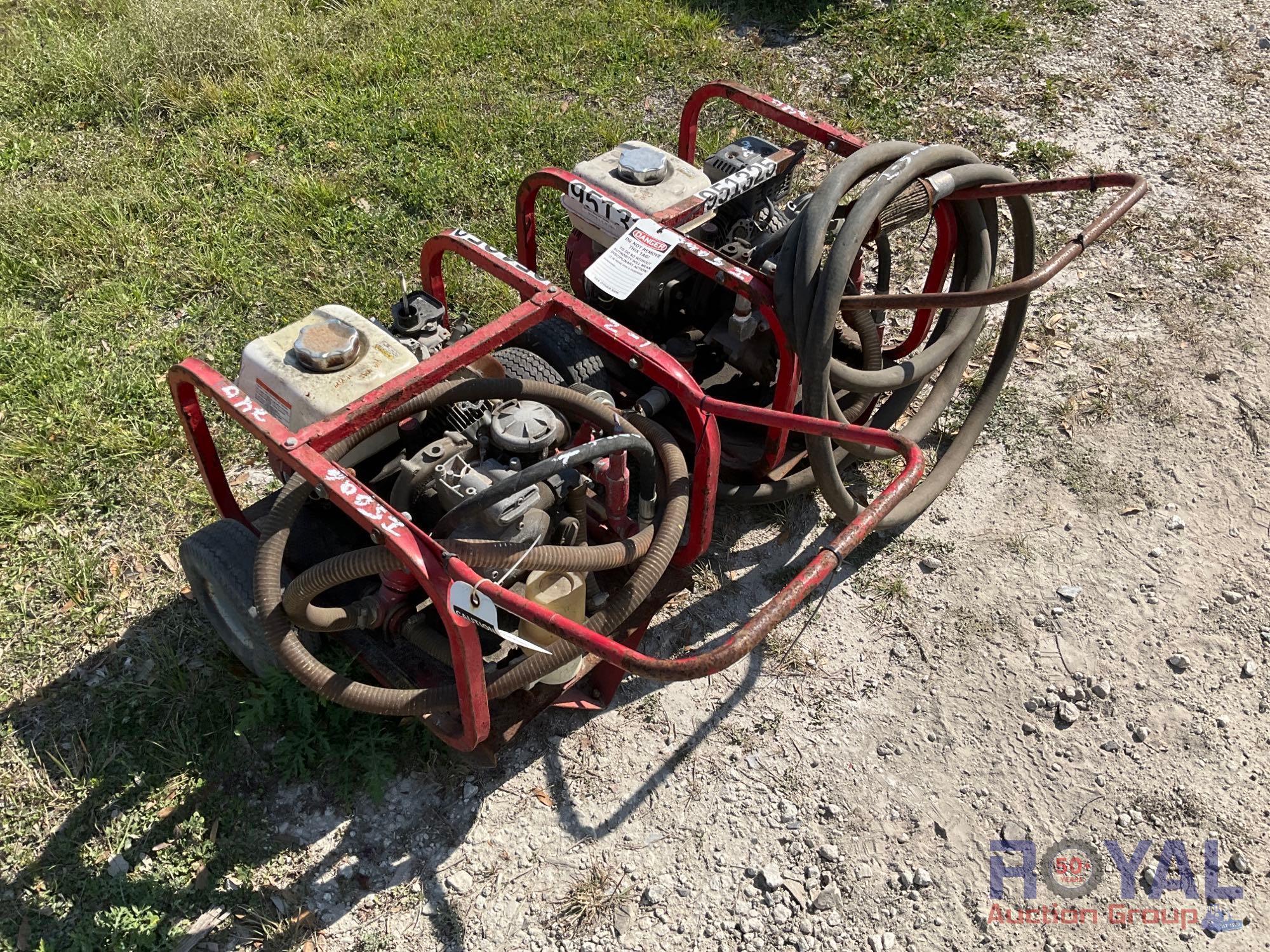 2 Hydrostatic Test Pumps