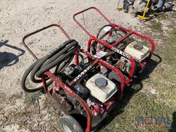 2 Hydrostatic Test Pumps