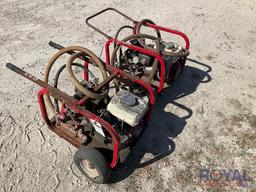 2 Hydrostatic Test Pumps