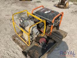 Generac Generator and Trash Pump
