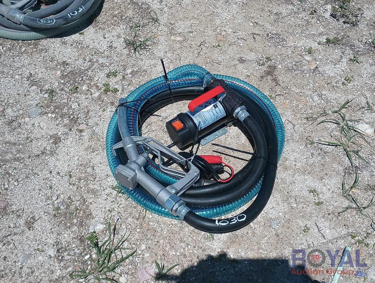 diesel pump with hose