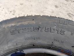 One Set of 4 ST225/75R15 Radial Trailer Tires...