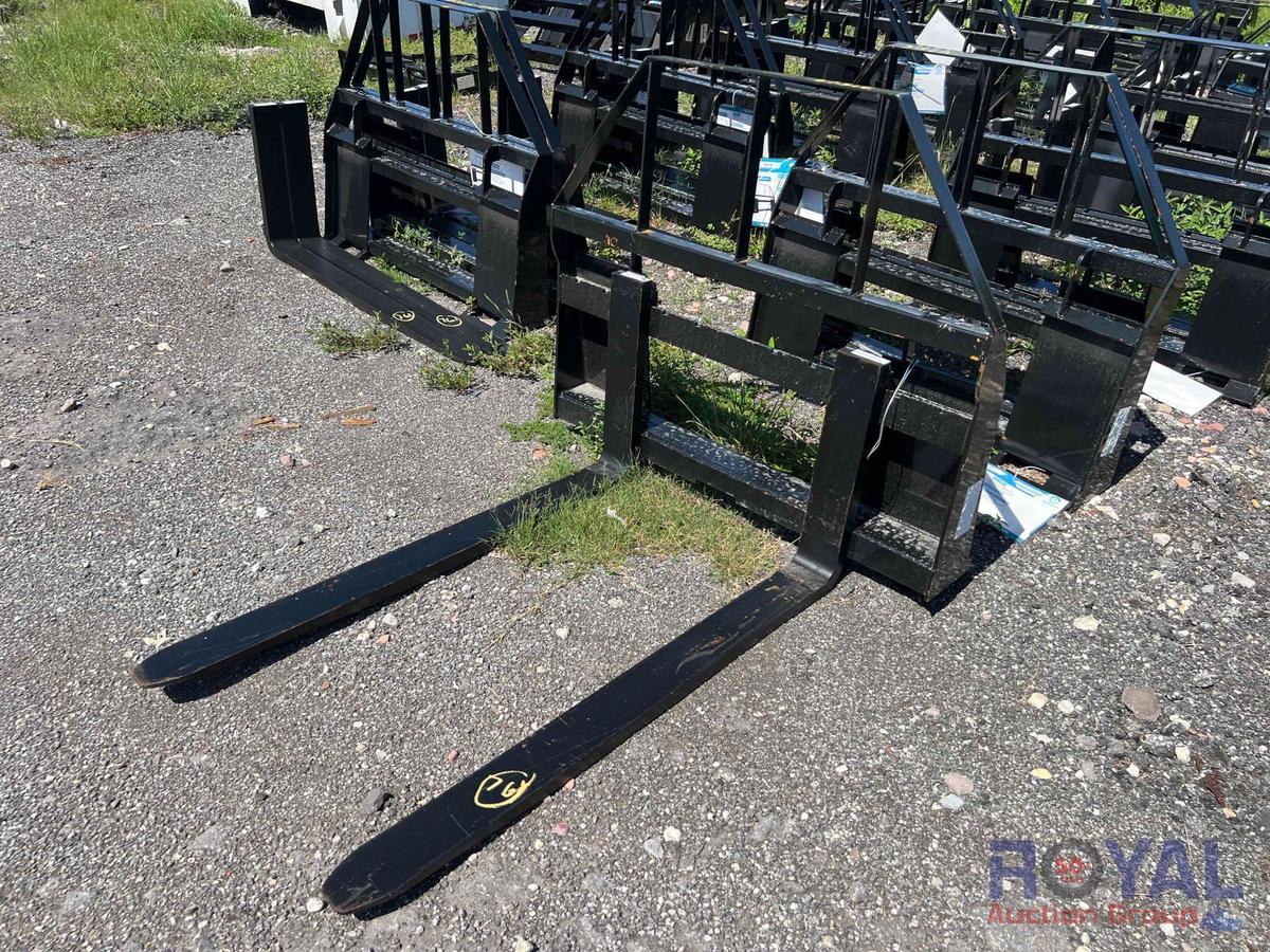 2023 AgroTK SAII100 48in Skid Steer Fork Attachment