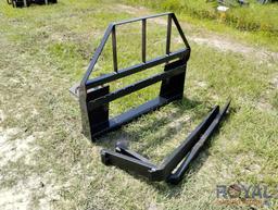 2023 Agrotk SAII100 48in Skid Steer Fork Attachment