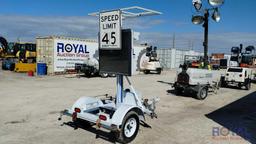 2016 Wanco WSDT3-S Towable Radar Speed Sign