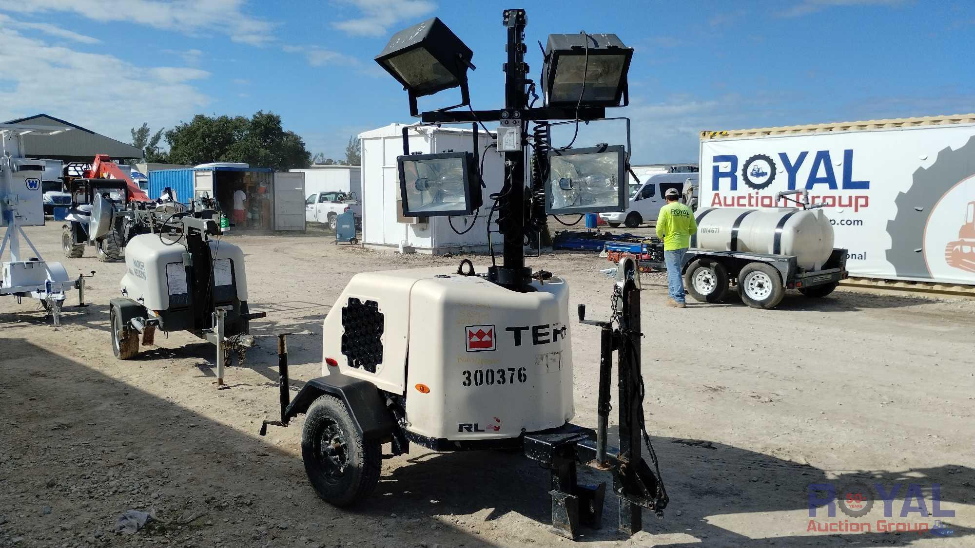 2018 Terex RL4 Towable Light Tower
