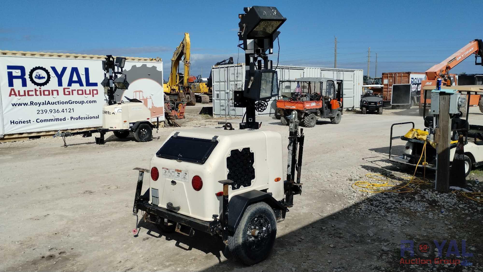 2018 Terex RL4 Towable Light Tower