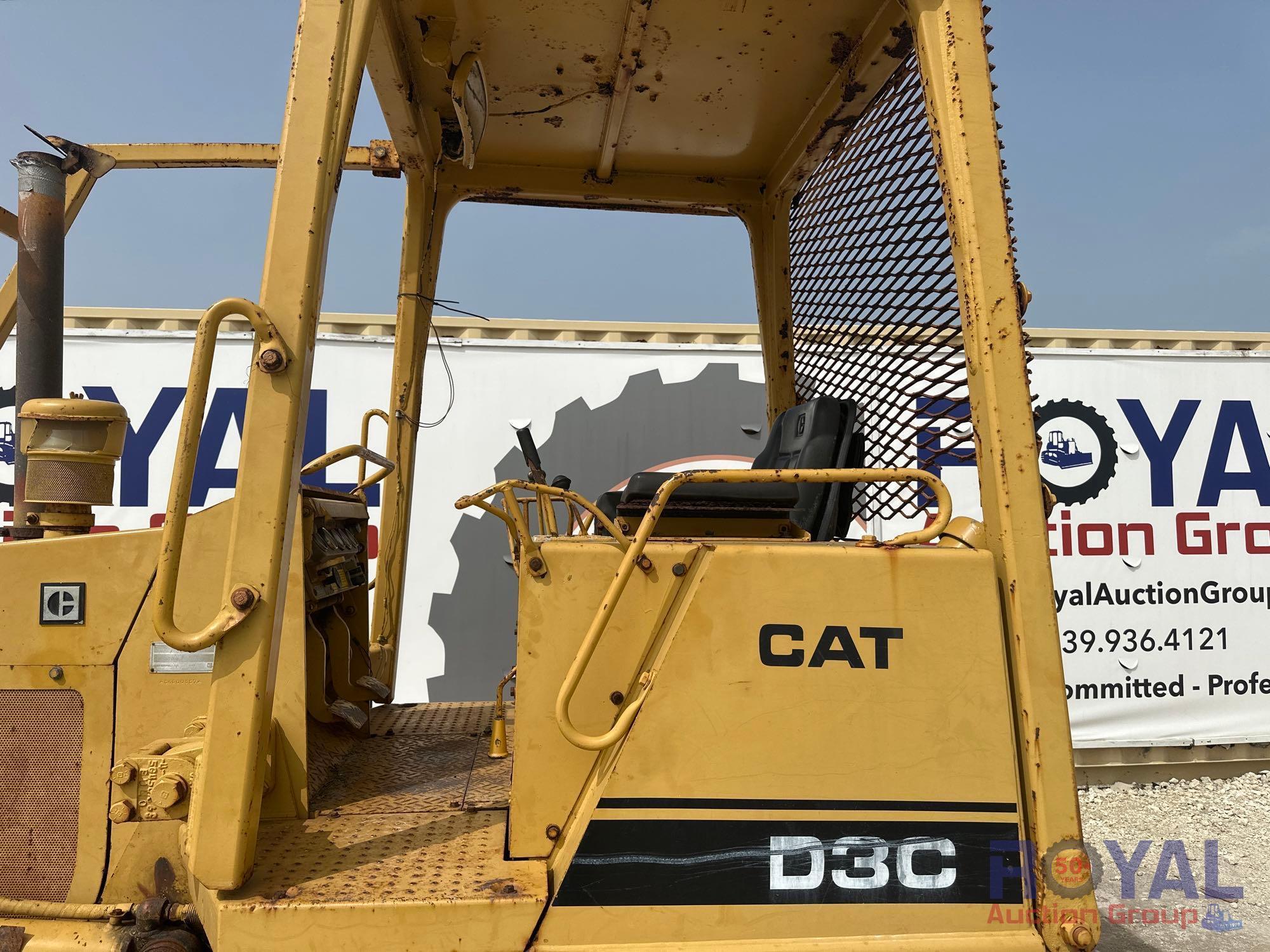 1988 Caterpillar D3C Dozer Crawler Tractor