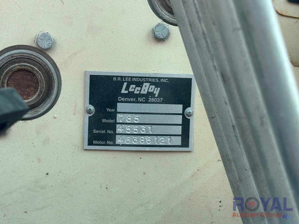2007 Leeboy 785 Articulated T/A Motor Grader