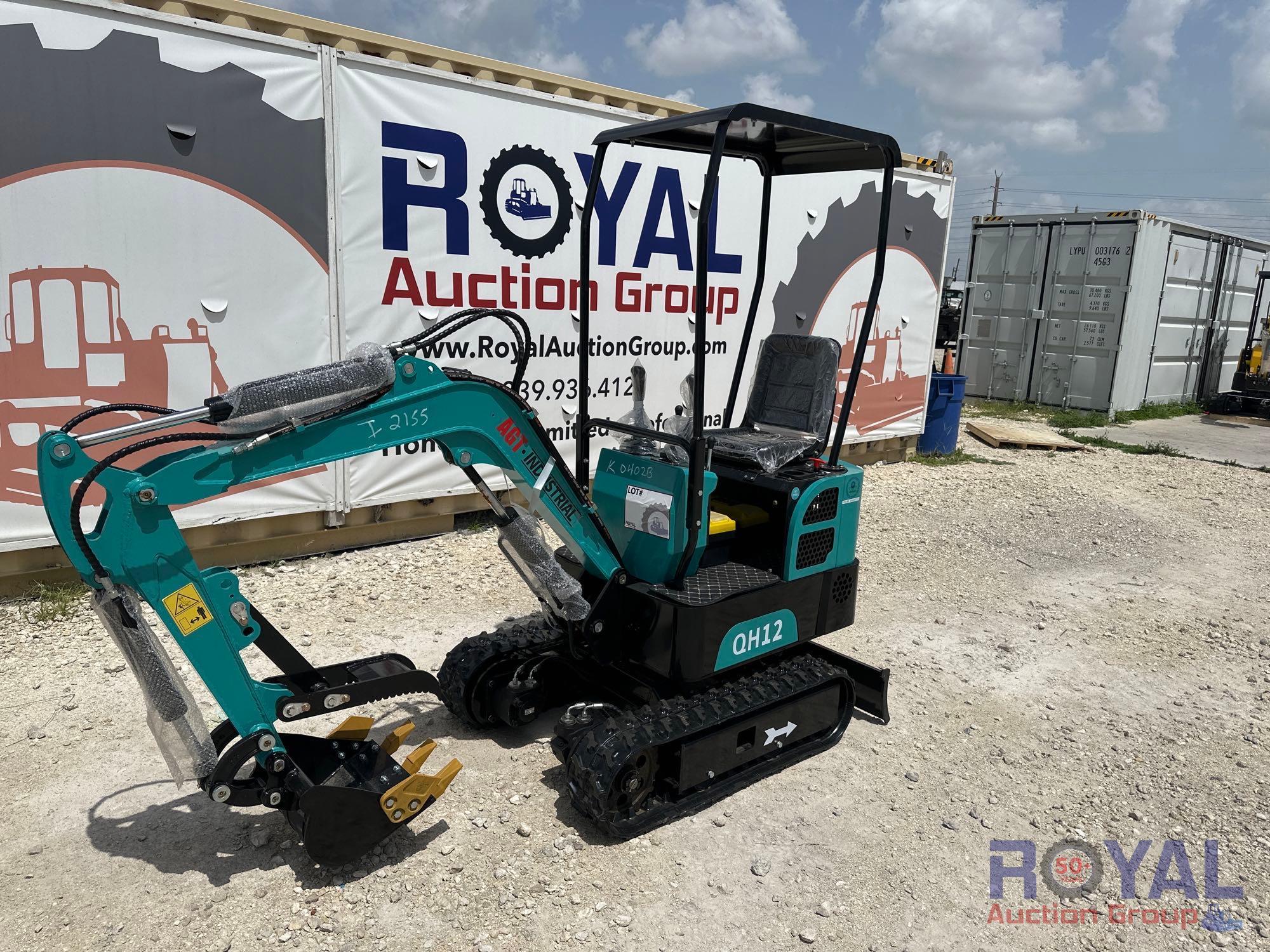 2023 AGT QH12 Mini Excavator