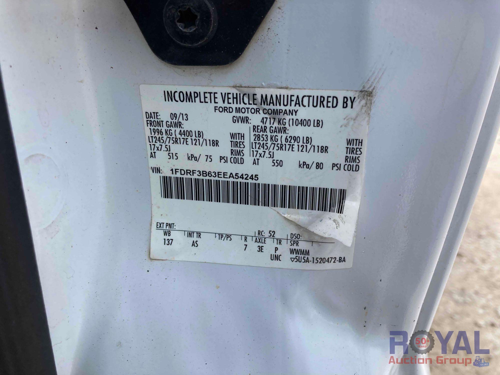 2014 Ford F350 4x4 Pickup Truck