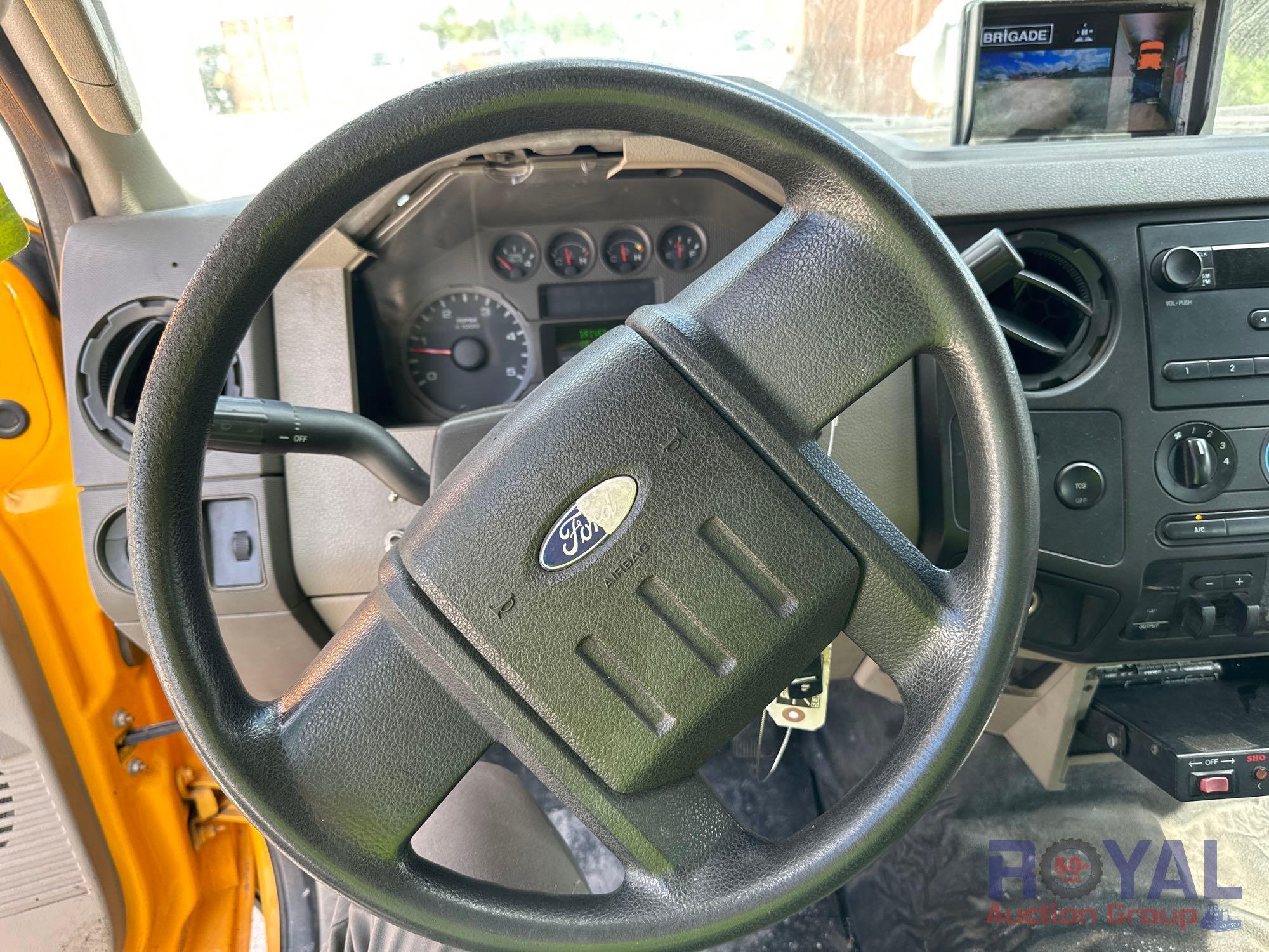 2008 Ford F550 4x4 Flatbed Truck