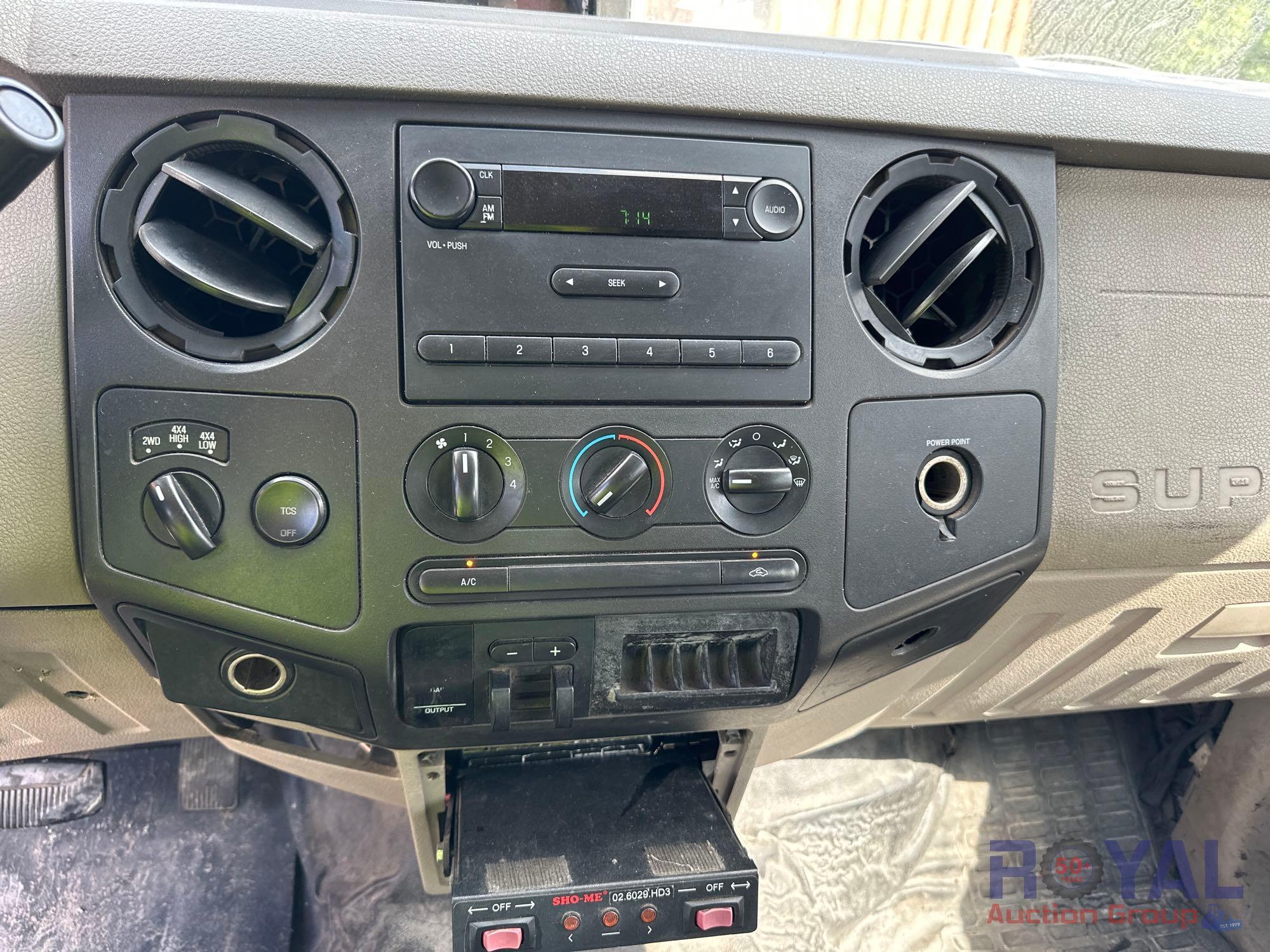 2008 Ford F550 4x4 Flatbed Truck