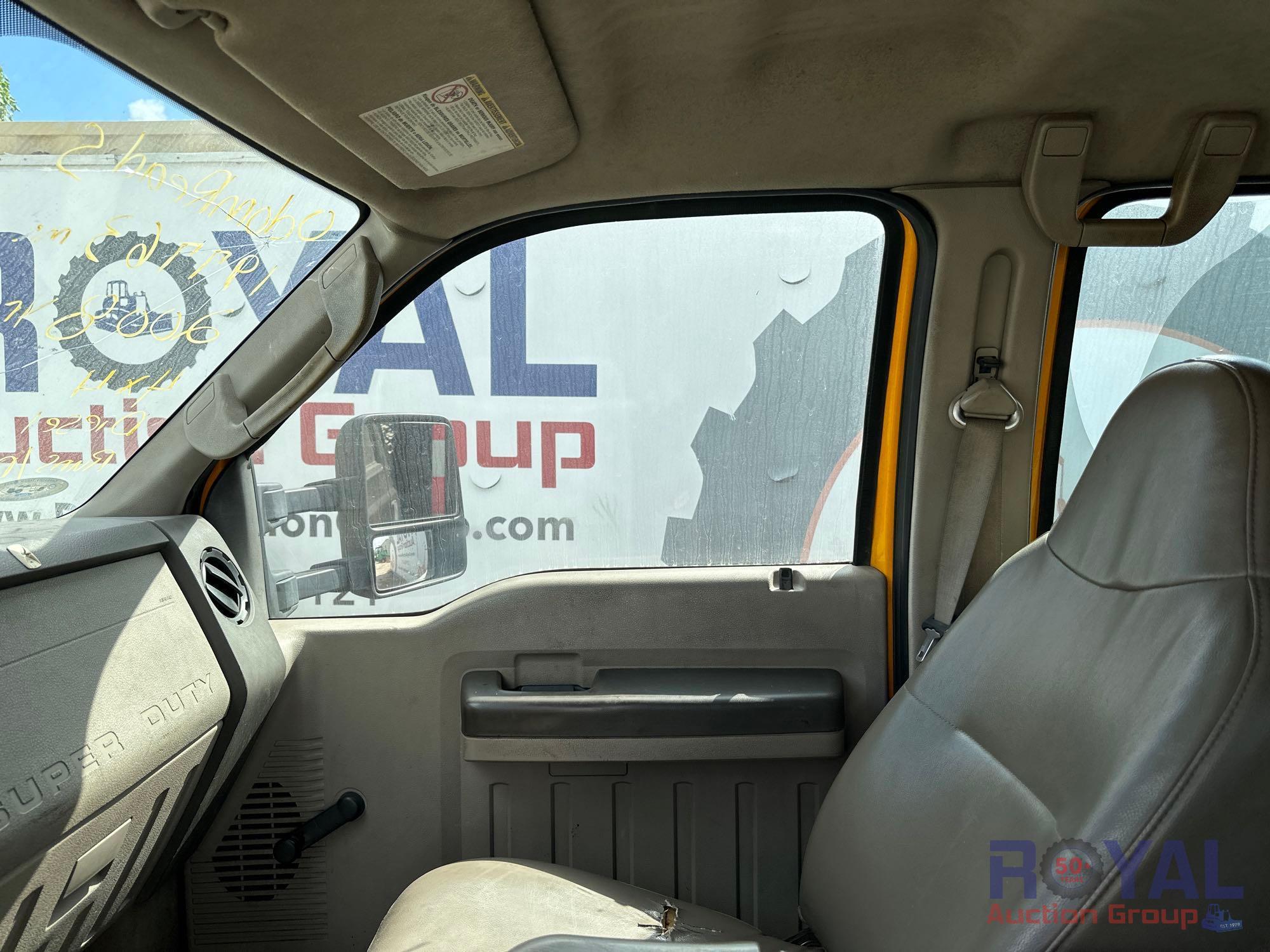2008 Ford F550 4x4 Flatbed Truck