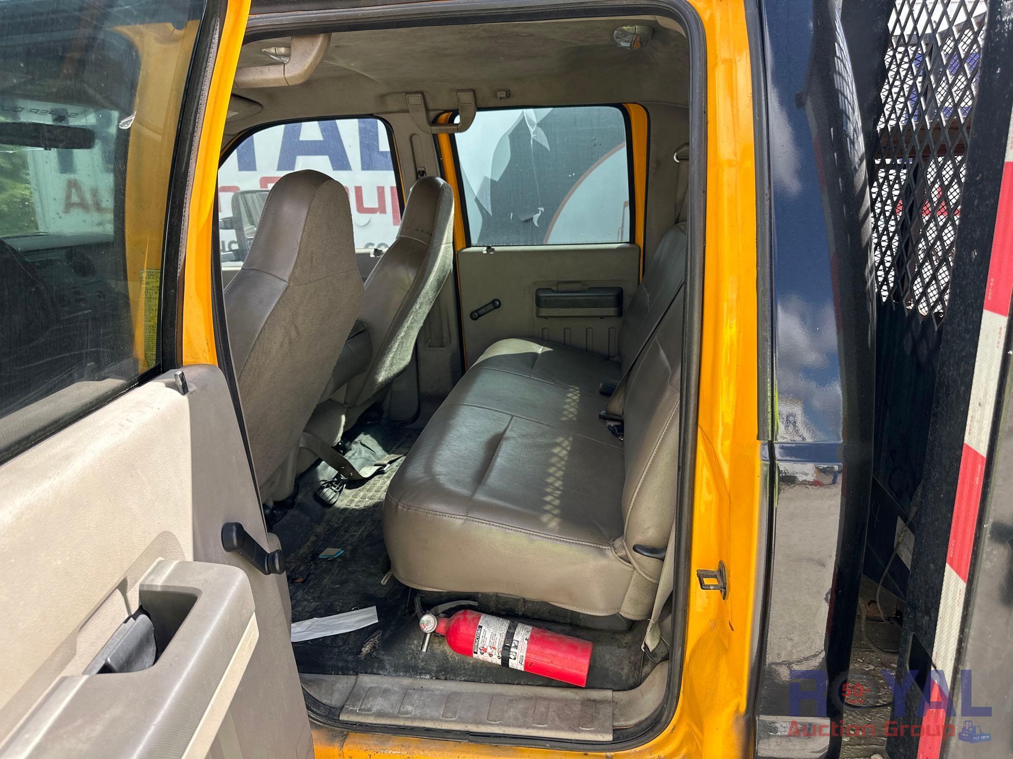 2008 Ford F550 4x4 Flatbed Truck