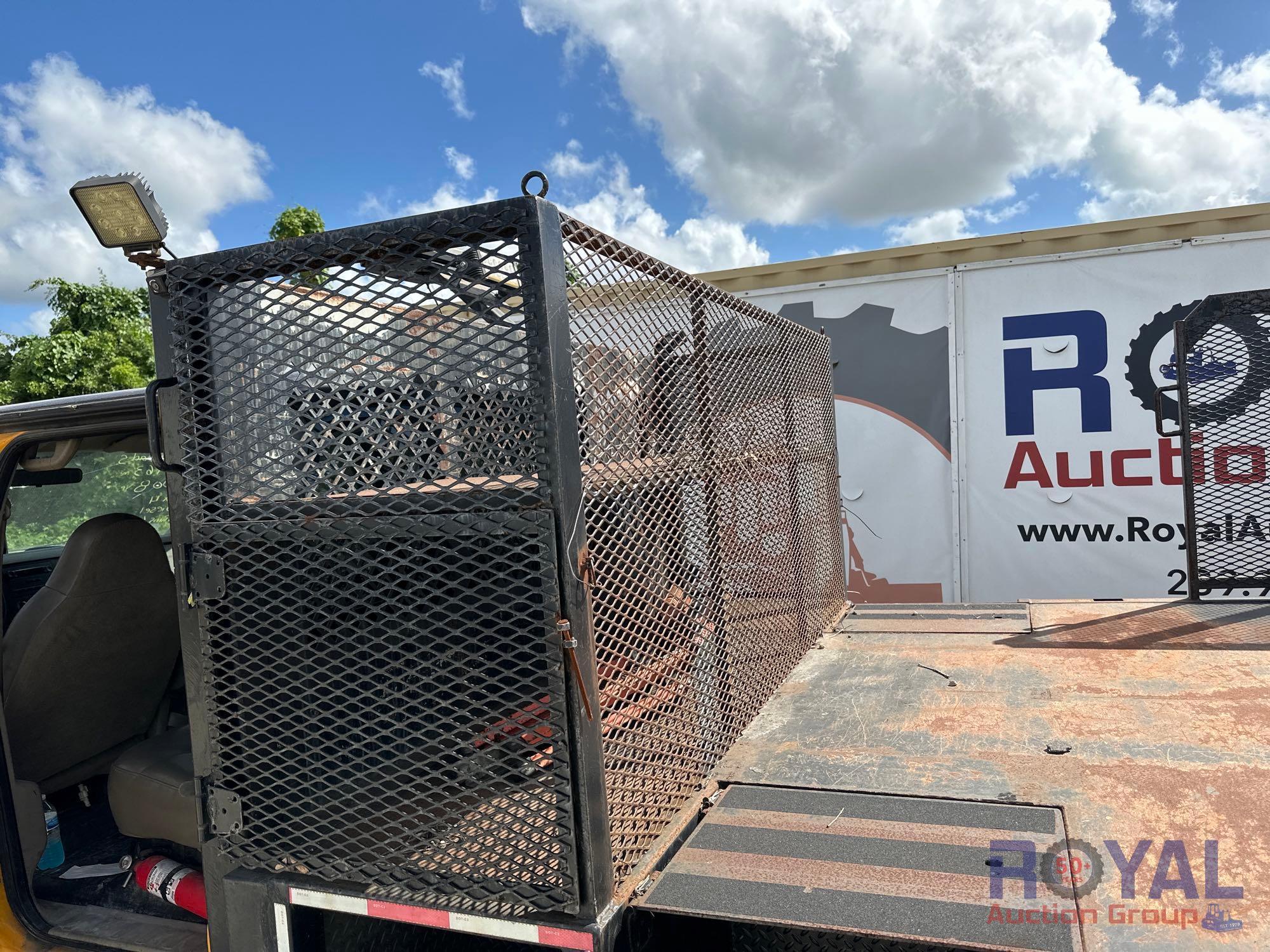 2008 Ford F550 4x4 Flatbed Truck