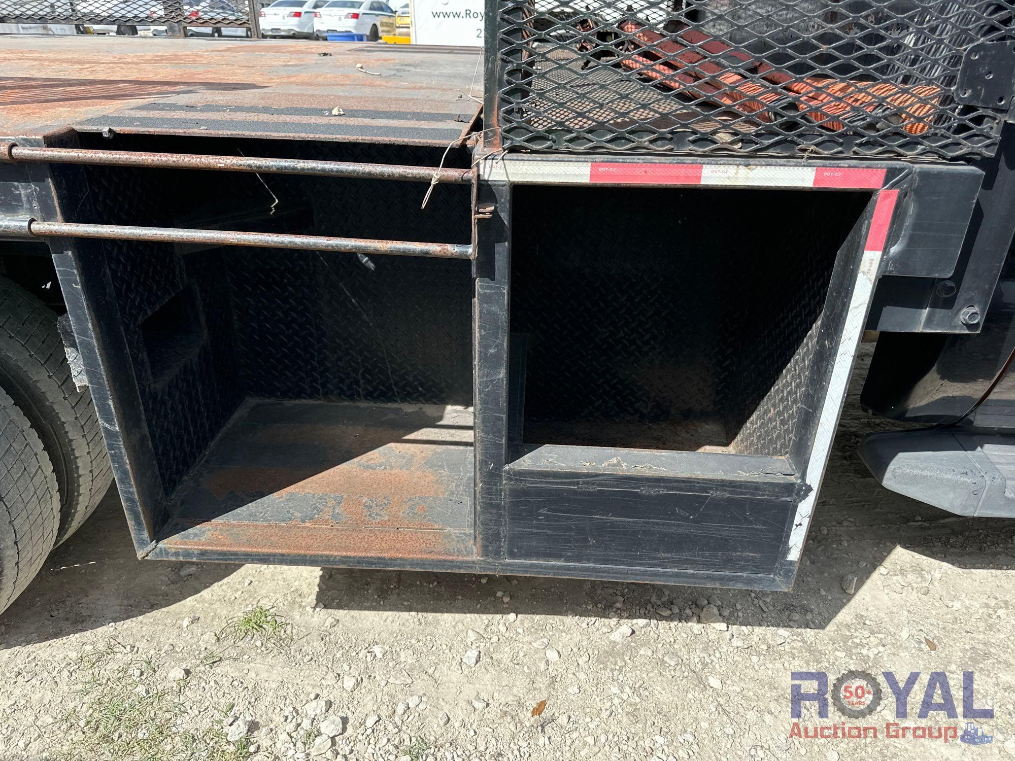 2008 Ford F550 4x4 Flatbed Truck