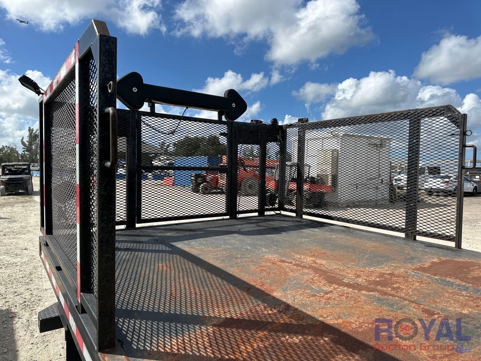 2008 Ford F550 4x4 Flatbed Truck