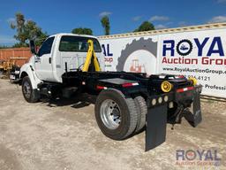 2000 Ford F650 Hook Lift Truck