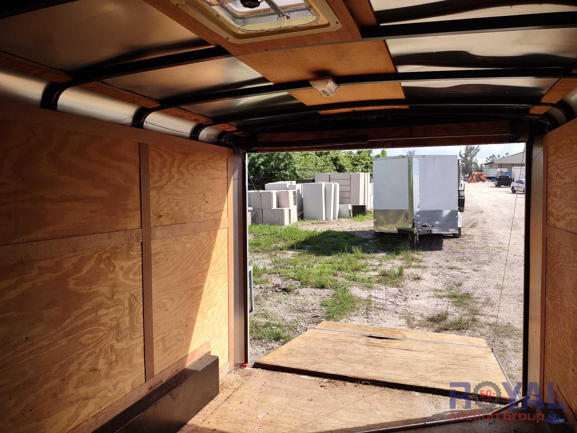 2008 Forest River GAEX812TA2 12ft T/A Enclosed Trailer