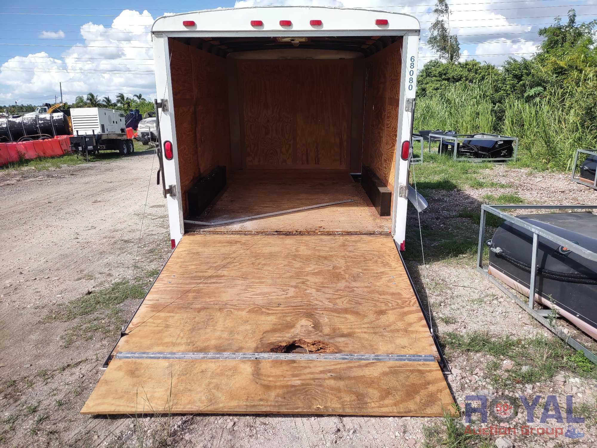 2008 Forest River GAEX812TA2 12ft T/A Enclosed Trailer