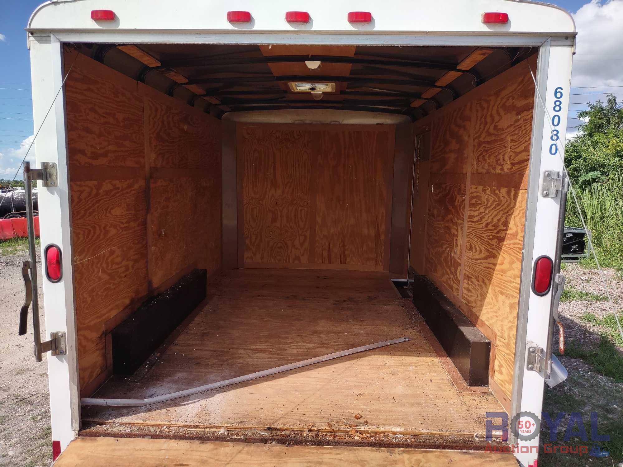 2008 Forest River GAEX812TA2 12ft T/A Enclosed Trailer