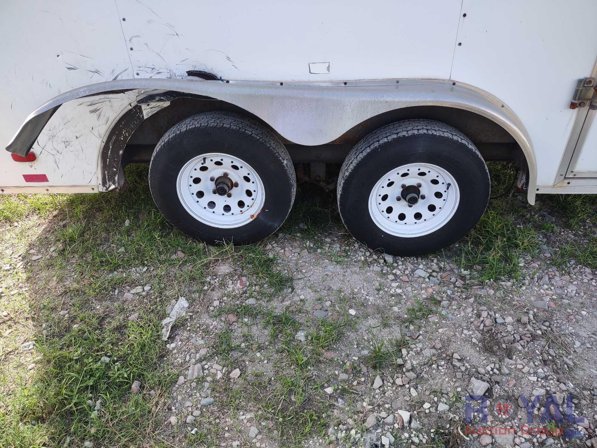 2008 Forest River GAEX812TA2 12ft T/A Enclosed Trailer
