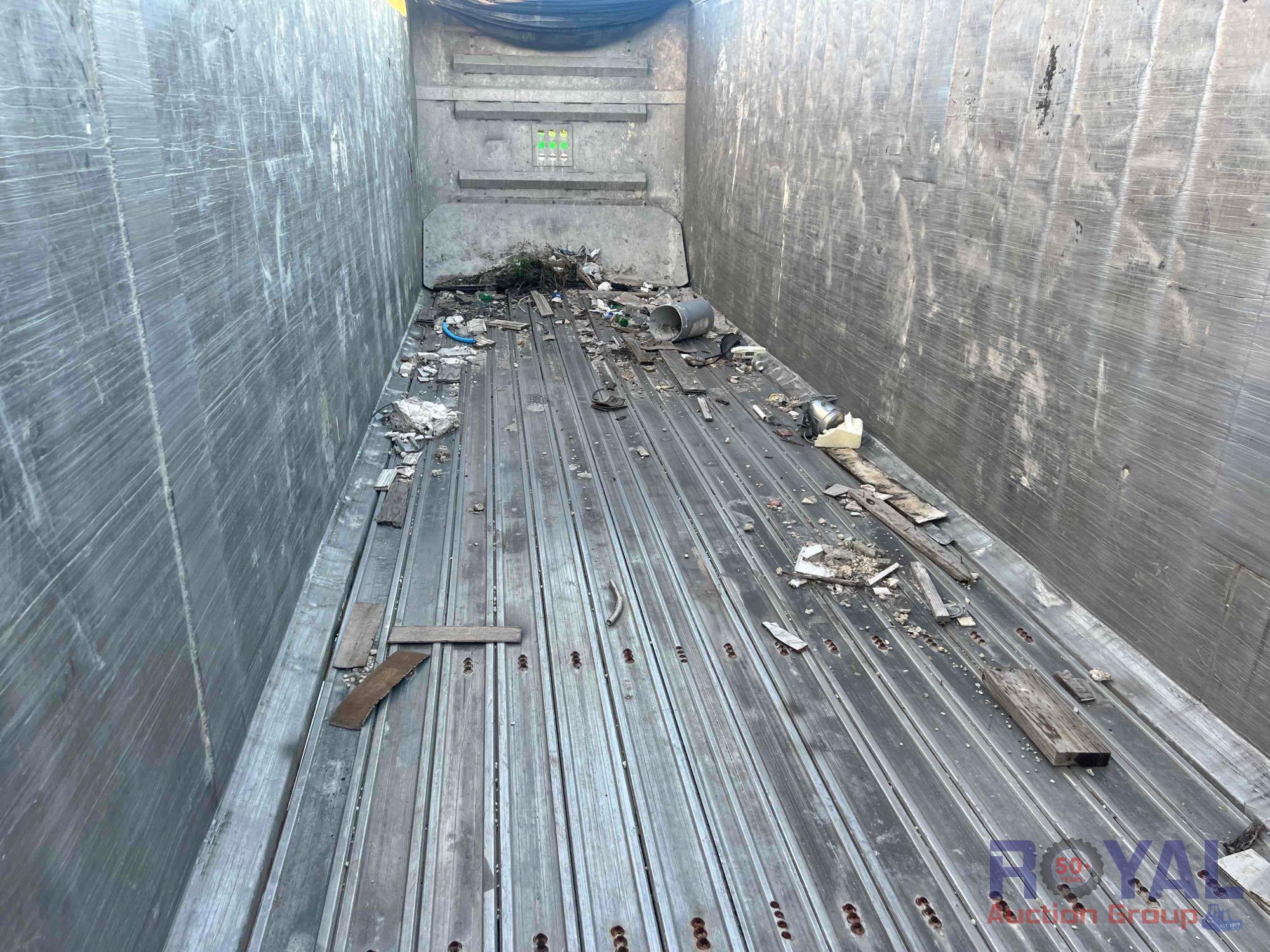 2014 Warren WHDT48102-2-AS 48FT Walking Floor Refuse Trailer