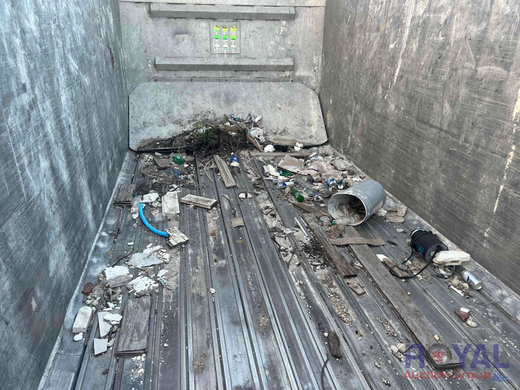 2014 Warren WHDT48102-2-AS 48FT Walking Floor Refuse Trailer