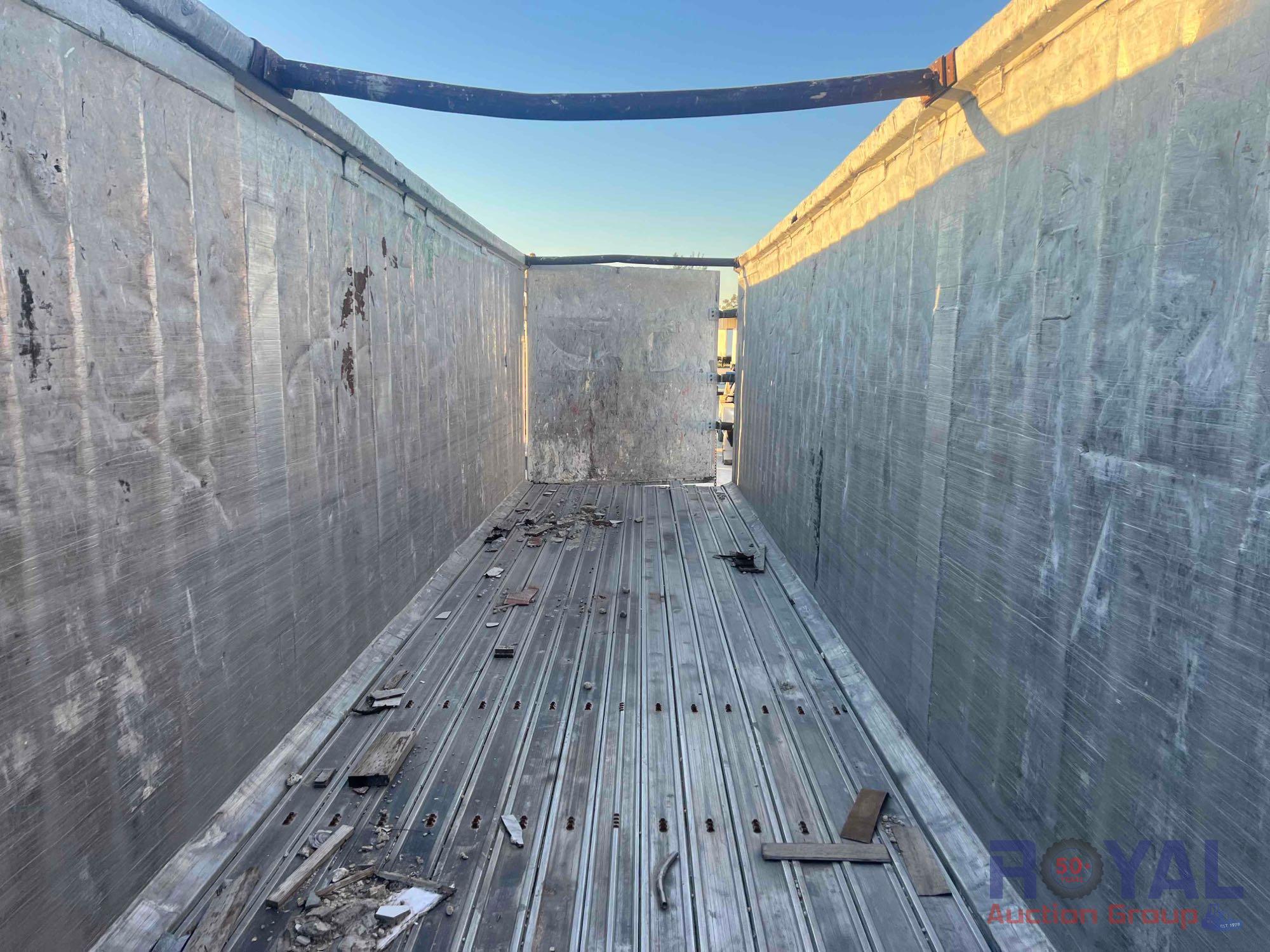2014 Warren WHDT48102-2-AS 48FT Walking Floor Refuse Trailer