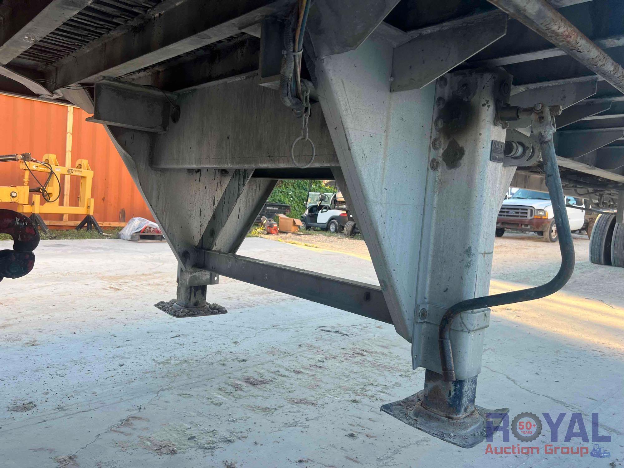 2014 Warren WHDT48102-2-AS 48FT Walking Floor Refuse Trailer