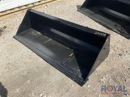 2023 78in Skid Steer Bucket Attachment
