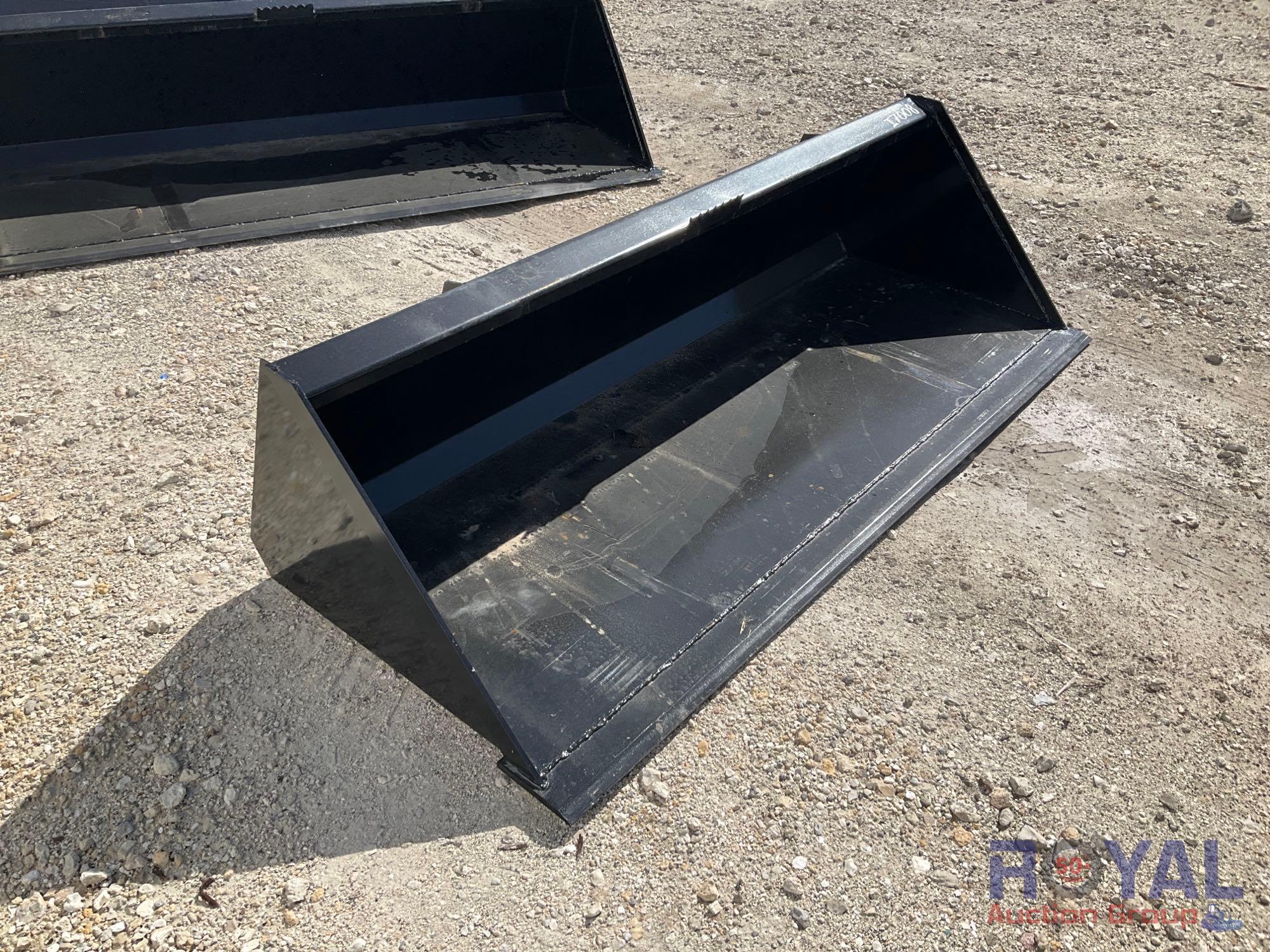 2023 78in Skid Steer Bucket Attachment