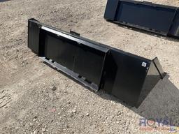 2023 78in Skid Steer Bucket Attachment