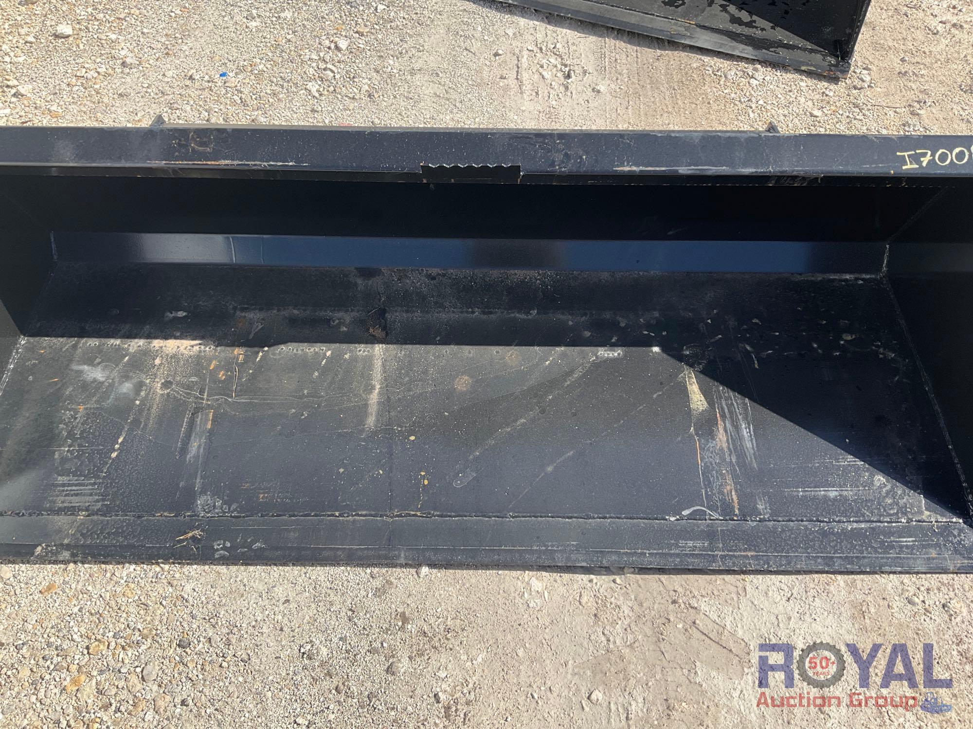 2023 78in Skid Steer Bucket Attachment