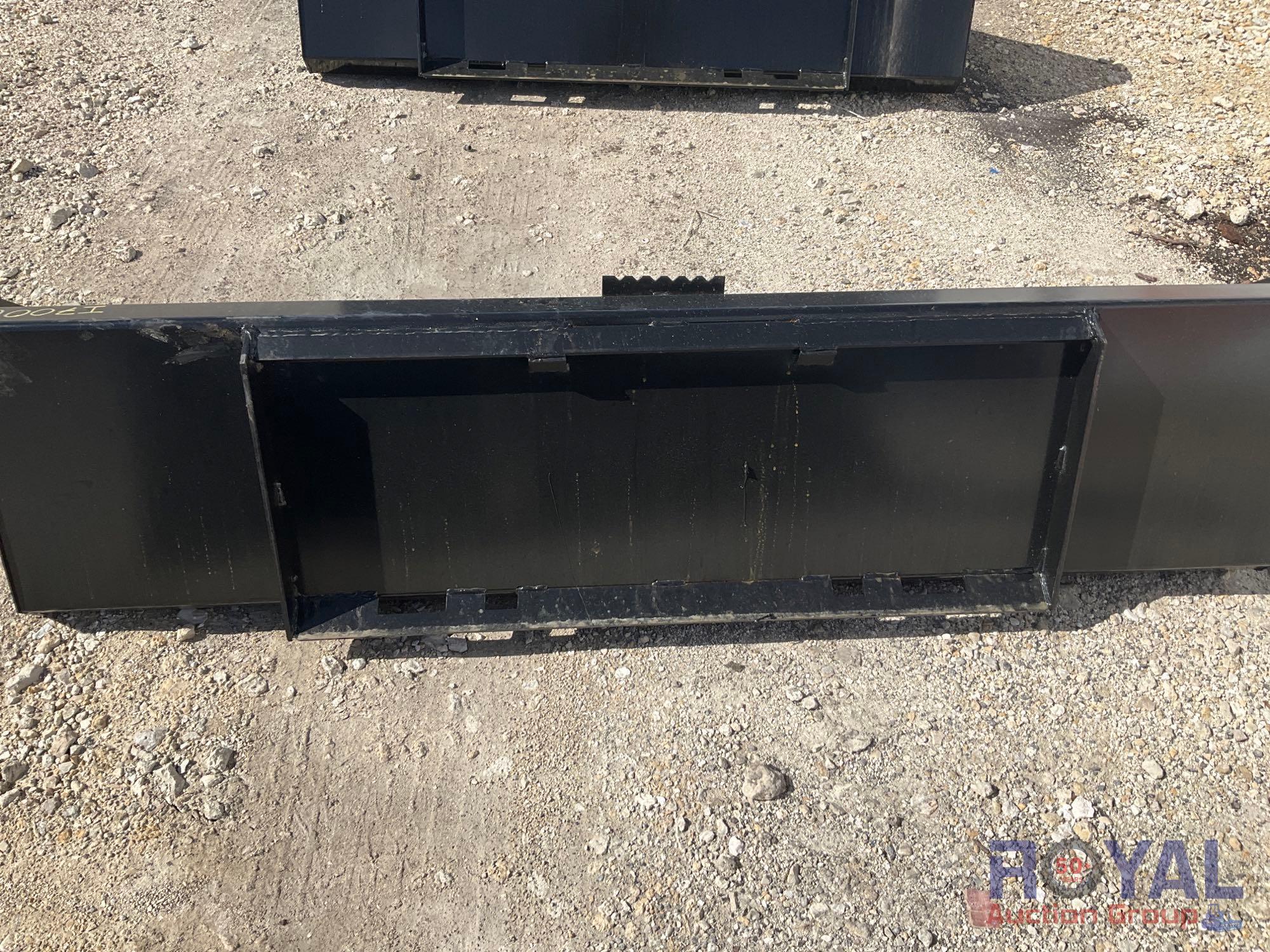 2023 78in Skid Steer Bucket Attachment