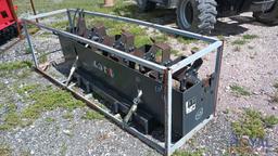 2023 Skid Steer Rotary Tiller Attachment