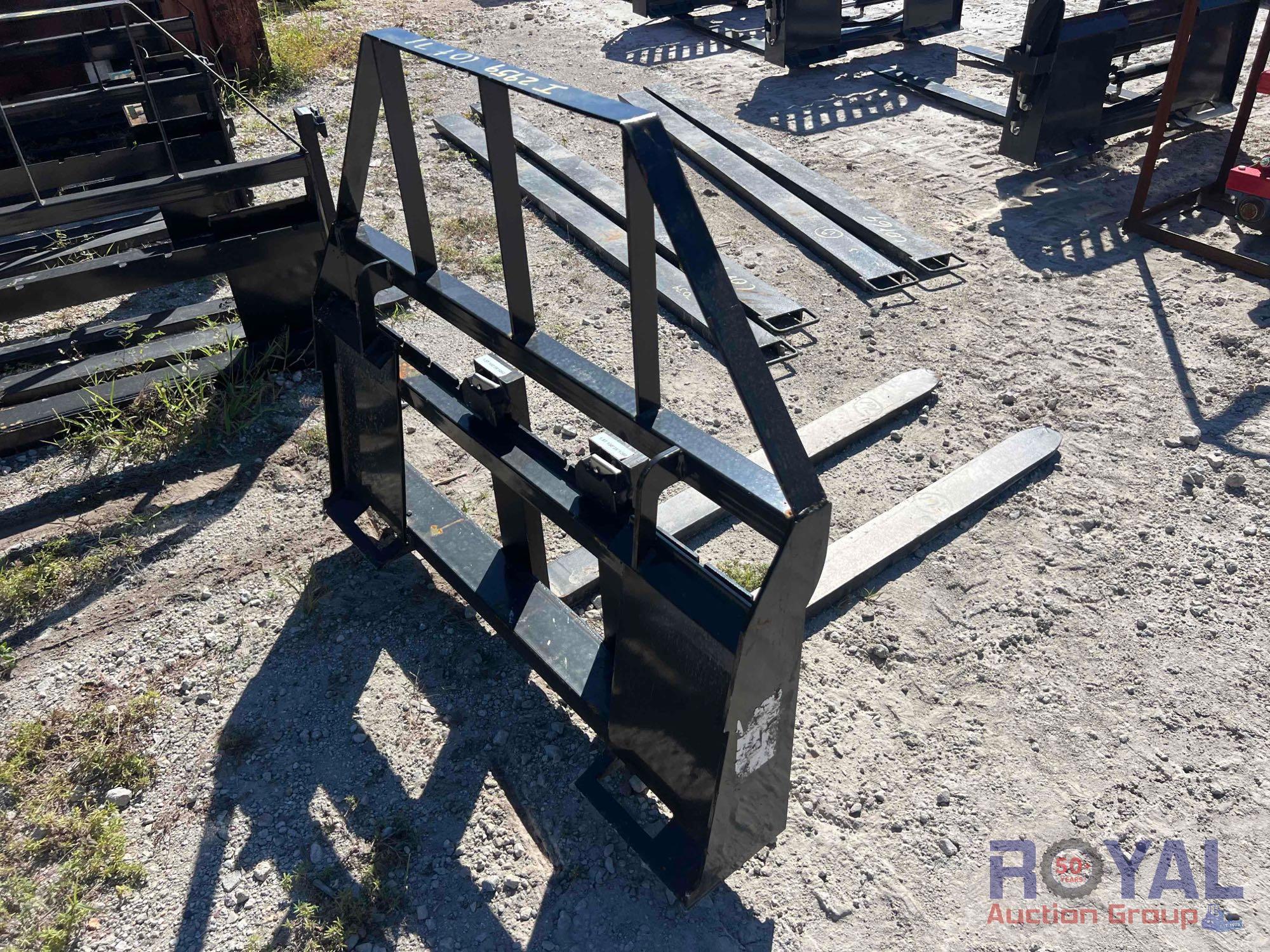 2023 AgroTK SAII100 48in Skid Steer Fork Attachment