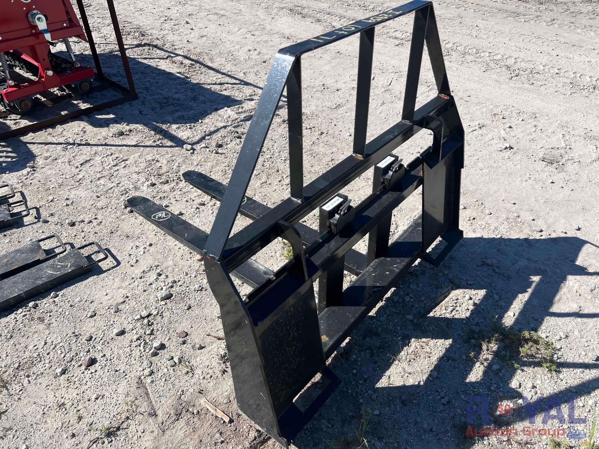 2023 AgroTK SAII100 48in Skid Steer Fork Attachment
