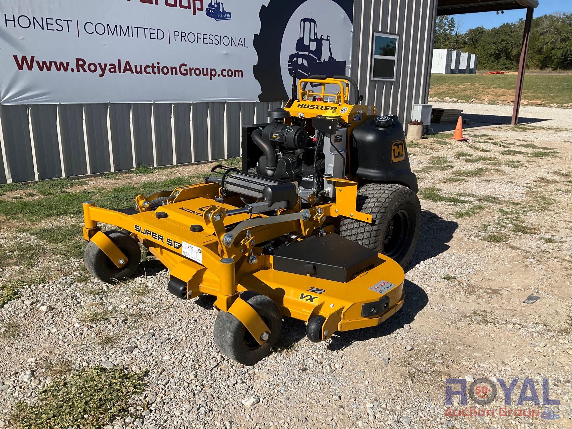 2022 Hustler Super SF 72" Stand On Mower