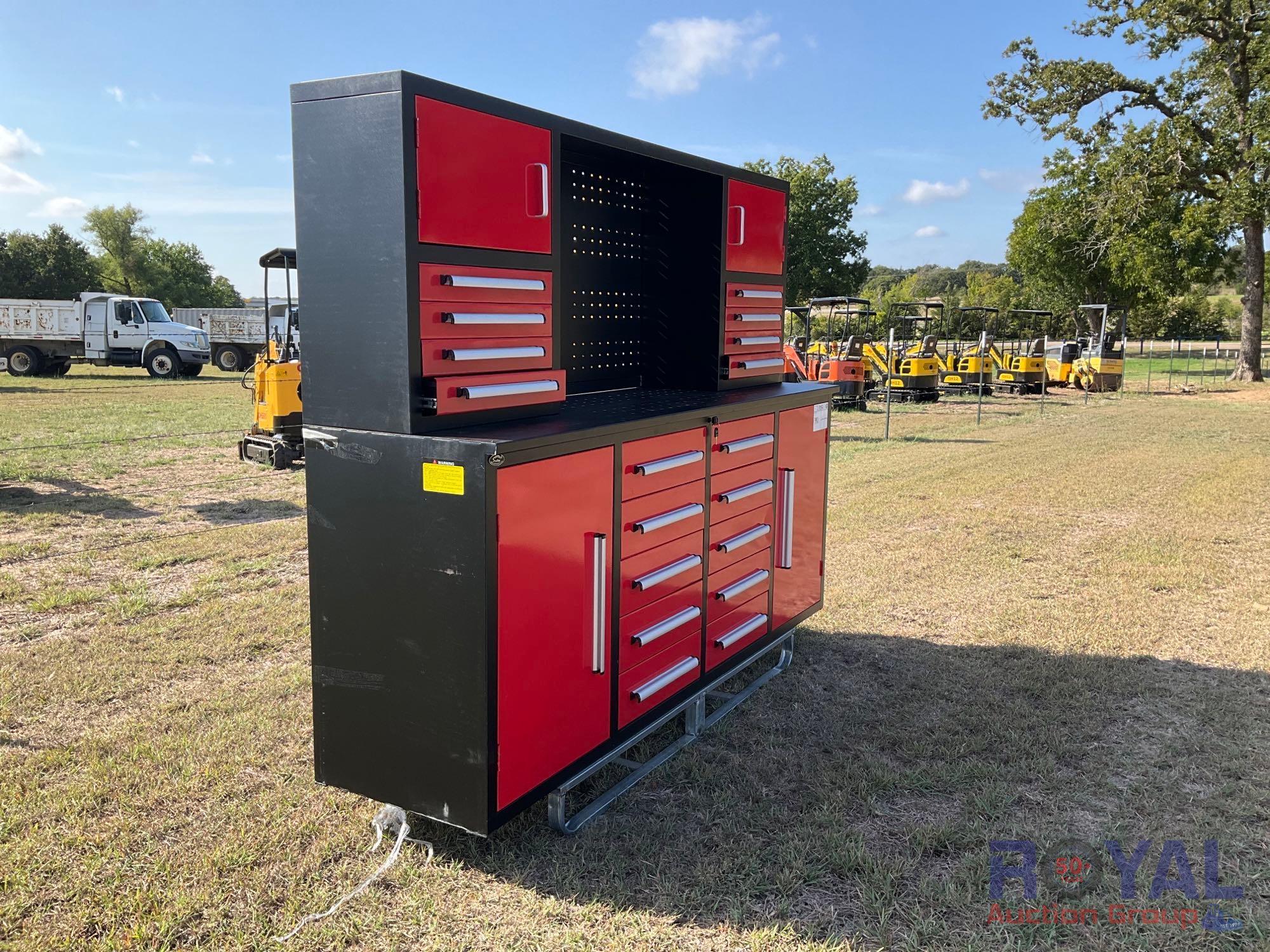2023 Steelman 40 Drawer Workbench Tool Box