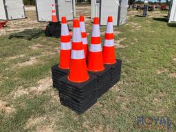 2023 Steelman Lot of 50 Safety Traffic Cones