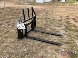 2023 AgroTK SAII100 48in Skid Steer Fork Attachment
