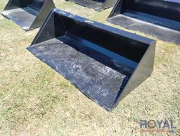 2023 66in Skid Steer Bucket Attachment