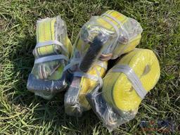 Lot Of 4pcs 2023 Tie Down Straps
