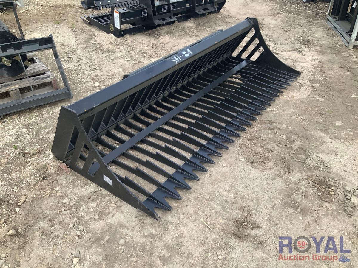 86in Skid Steer Rake Attachment