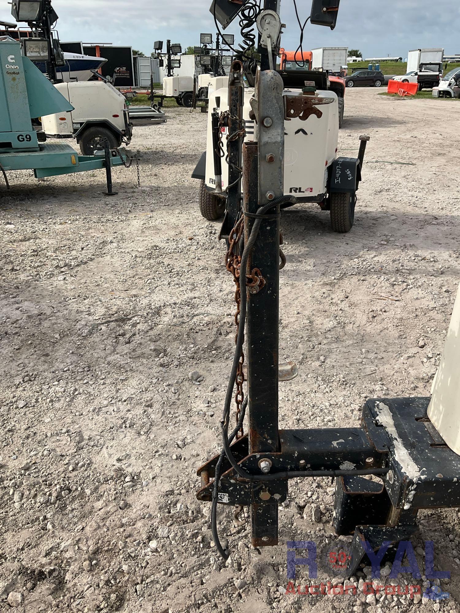 2018 Terex RL4 S/A Towable Light Tower