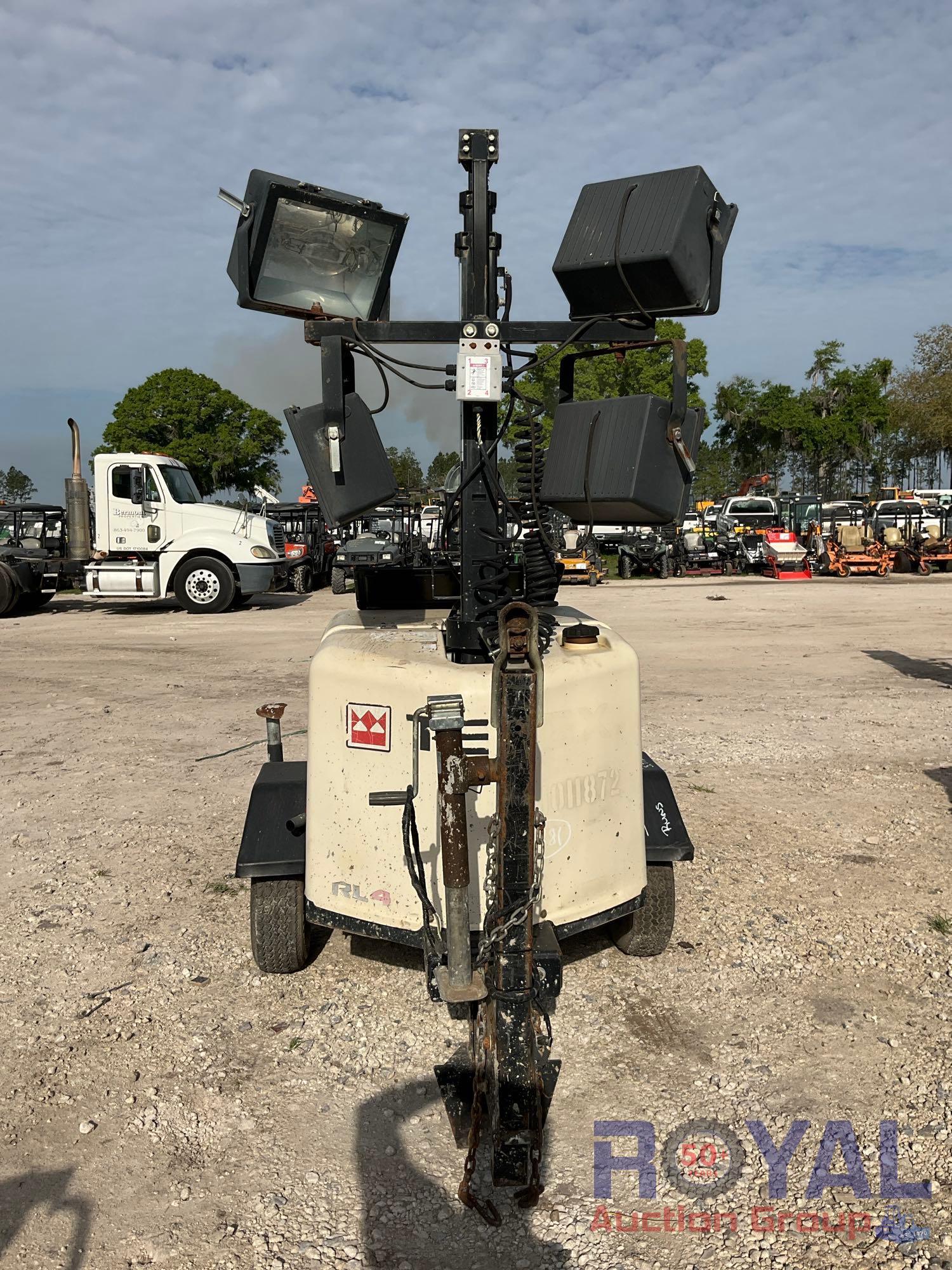 2016 Terex RL4 S/A Towable Light Tower