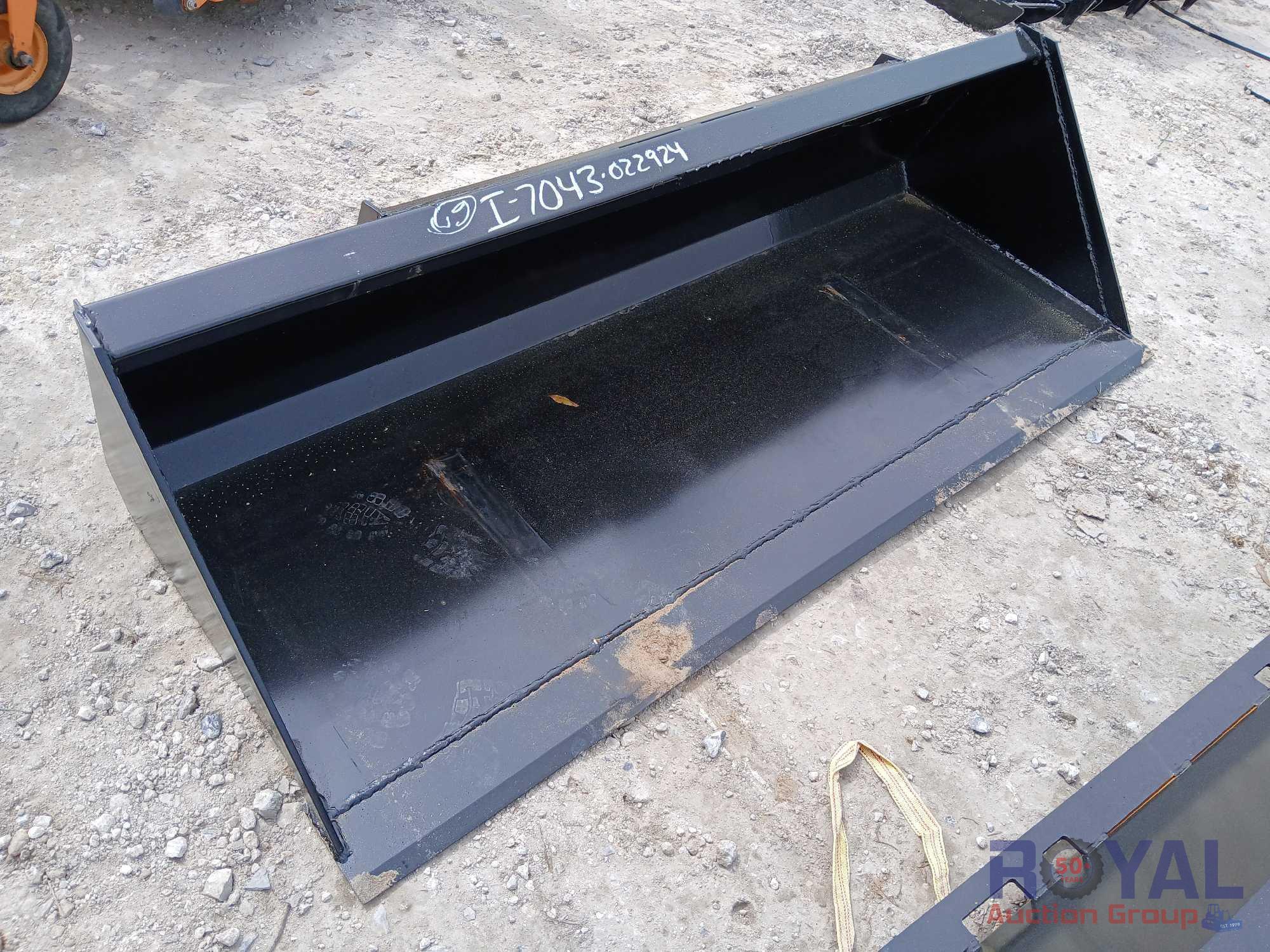 2024 78in Bucket Skid Steer Attachment